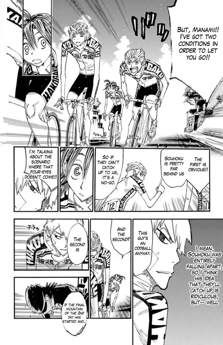 Yowamushi Pedal Chapter 390 13